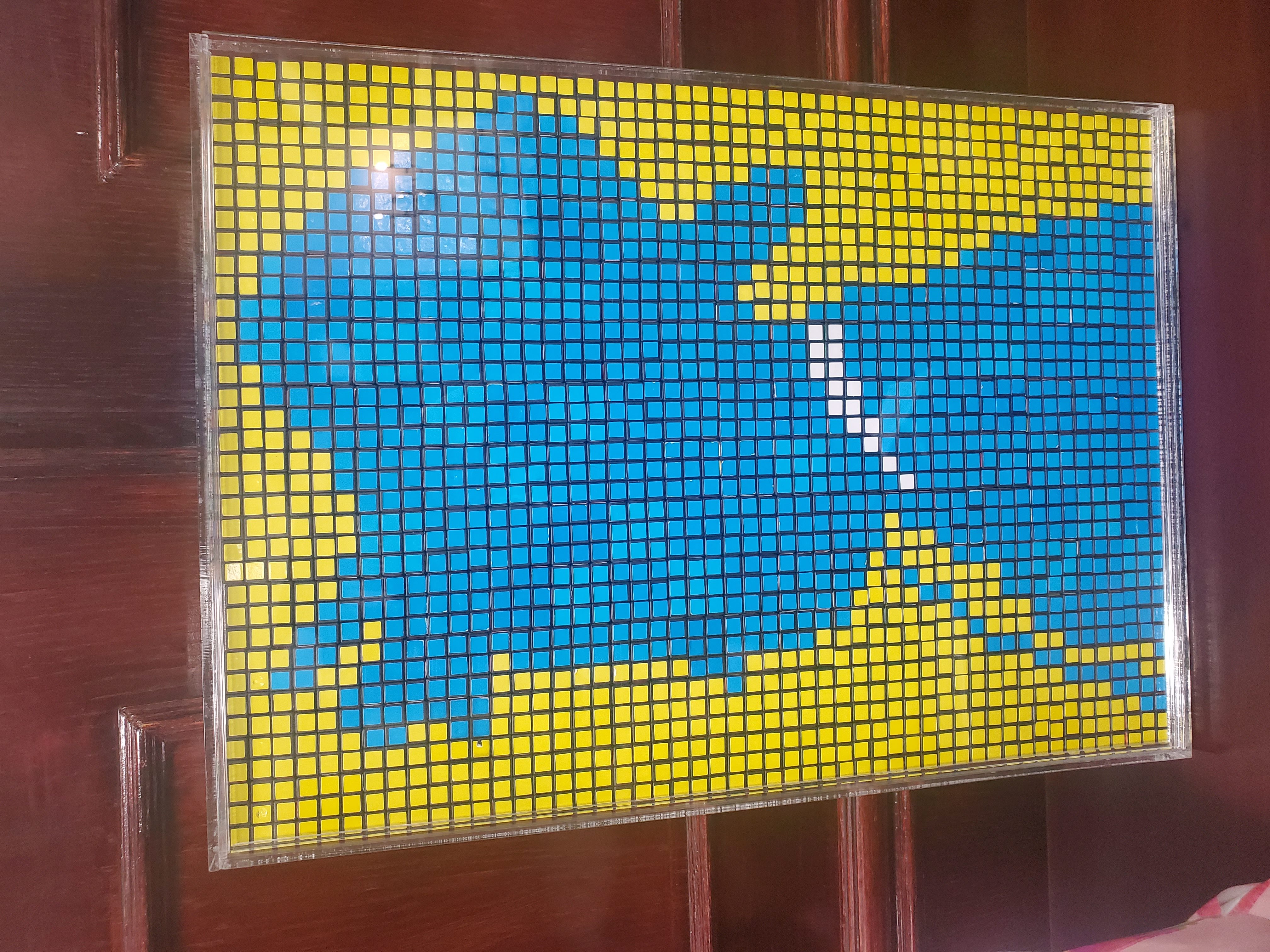 Tefillin Silhouette Mosaic